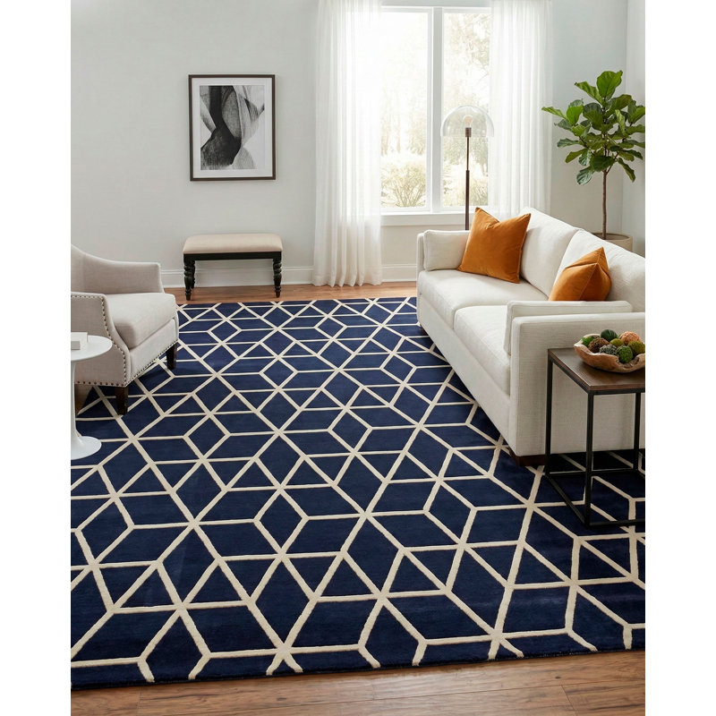 Tapis rectangulaire 6 pi 7 po x 8 pi 2 po Sevda, Rectangle 6 pi 7 po x 8 pi 2 po
