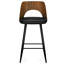 Tabouret de comptoir rembourré Micah