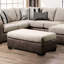 Upholstered Microfiber / Microsuede Footstool