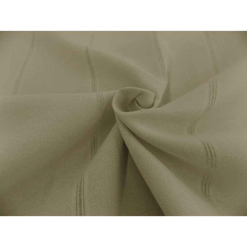 Pearce Eyelet Single Curtain, opaque, 132cm Width x 220cm Drop, Taupe