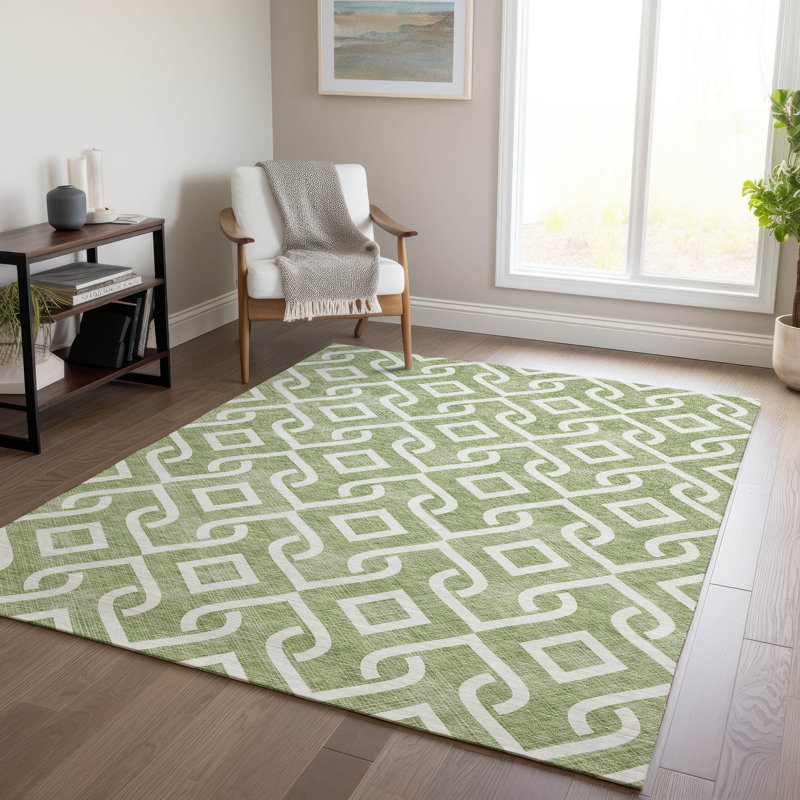 Tapis de couloir intérieur / extérieur Runner Mukul, Rectangulaire 3 pi x 5 pi