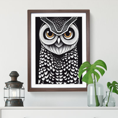 A Fearless Owl - Wall Art