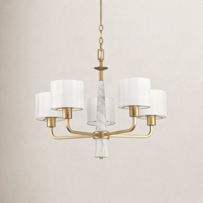 Perth 5 - Light Dimmable Chandelier