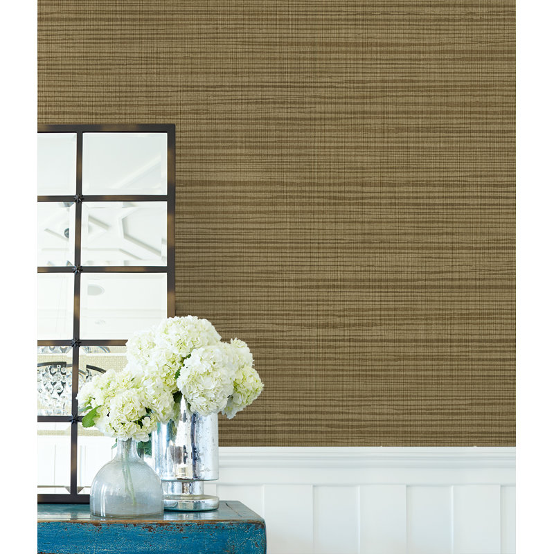 Papier peint non tissé Orren Ellis Designs, Bronze