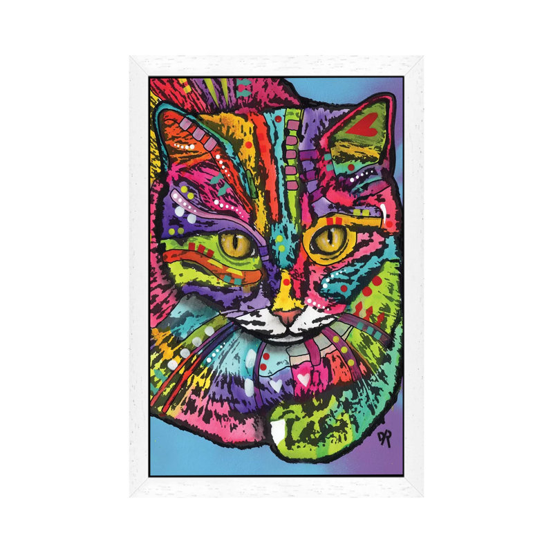 Sammy by Dean Russo - Print on Canvas, White Floater Framed, 152.5 cm H x 101.5 cm W