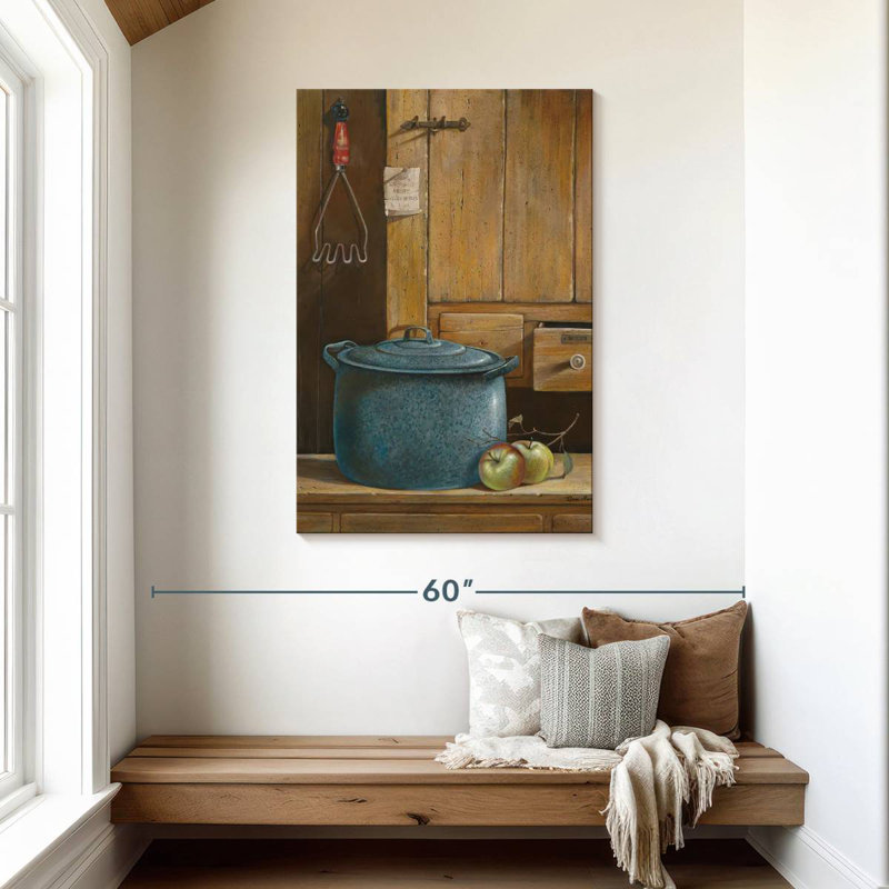 Senne Apple Dumplings, 45" H x 30" W