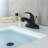 Lift Rod Bathroom Sink Drain with Overflow-65948094