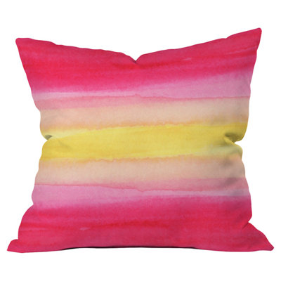 Ombre Outdoor Throw Pillow