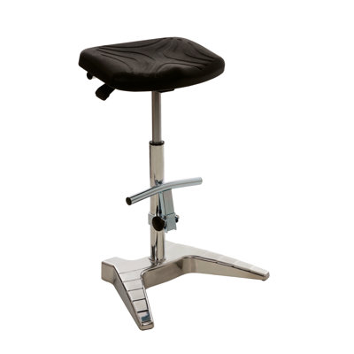 Adjustable Height Ergonomic Stool with Footrest