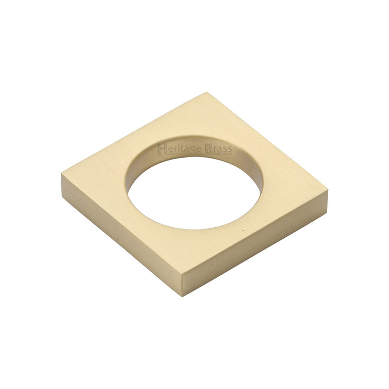 Heritage Brass Heritage Cabinet Knob Mystic Design 40mm, Satin Brass