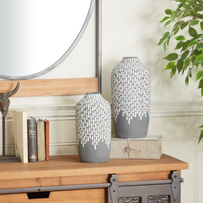 Stone Table Vase - Set of 2