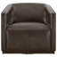 Chaise d'appoint pivotante rembourrée-129208434