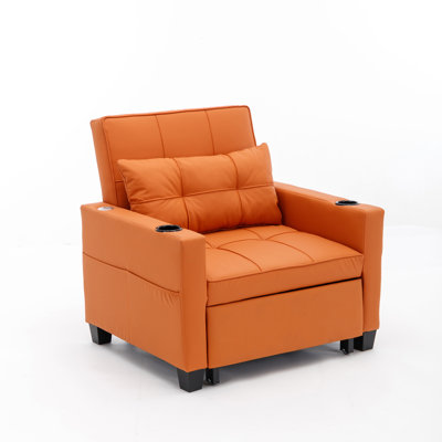 Fauteuil convertible Pavilus, canapé-lit 3 en 1, fauteuil inclinable réglable, fauteuil, canapé