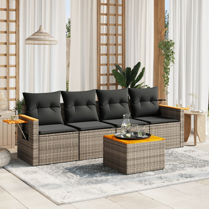 Ensemble de canapé de jardin Vidaxl