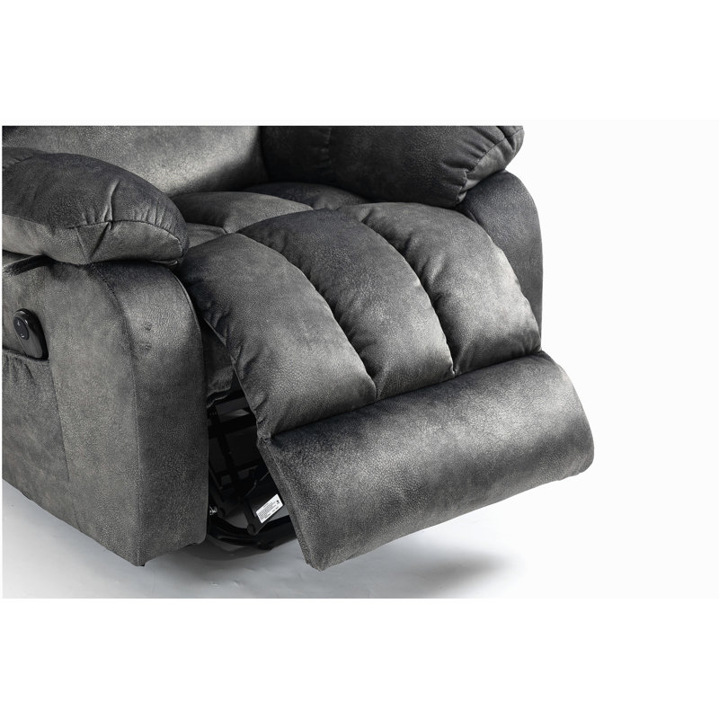Recliners Lift Chair Relax Sofa Chair Livingroom Furniture Living Room Power Electric Reclining for Elderly, Grayish Blue