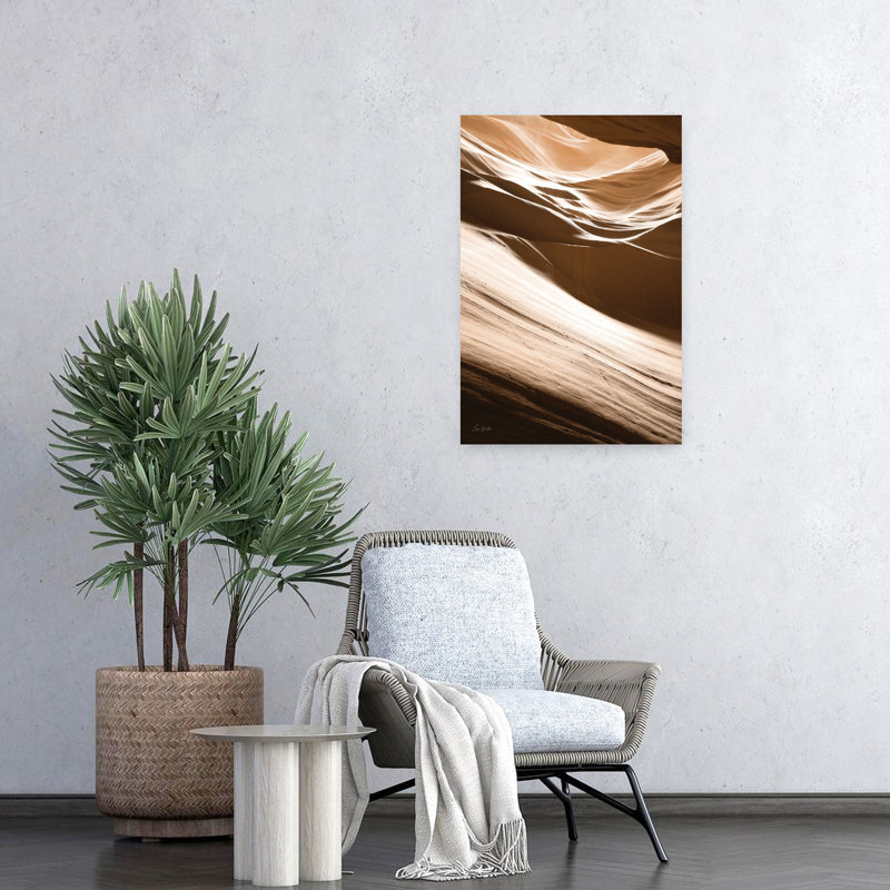 Canyon Abstract II, art contemporain abstrait, H 24 po x l 16 po