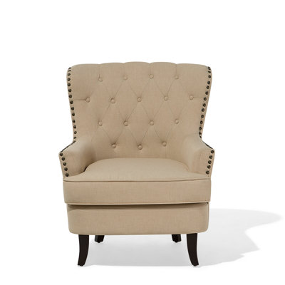 Crumpton Upholstered Wingback Chair