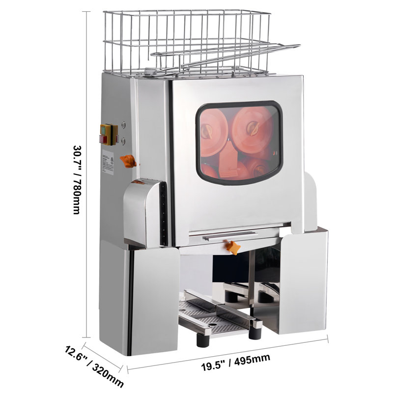 VEVOR Commercial Orange Juicer Machine Automatic Juice Extractor