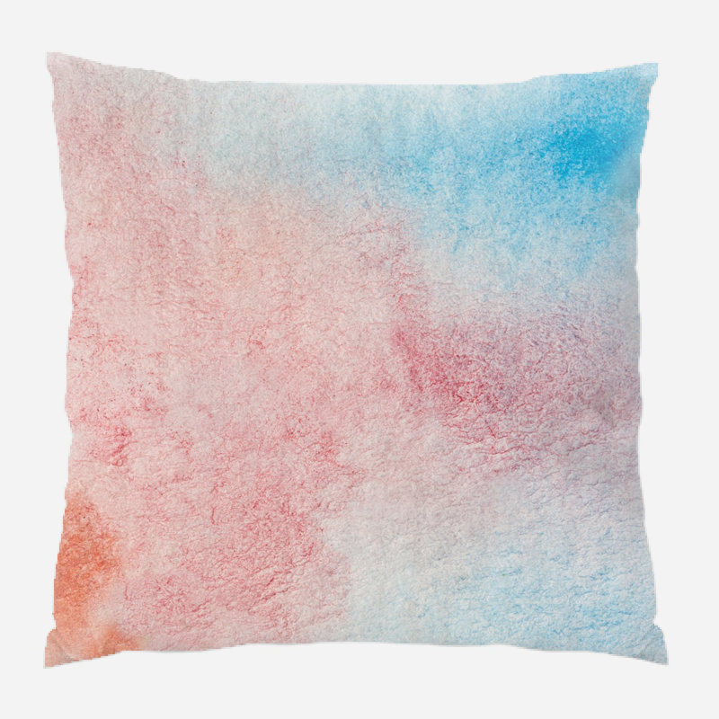 Coussin watercolour Jonesboro, Microsuède, Intérieur