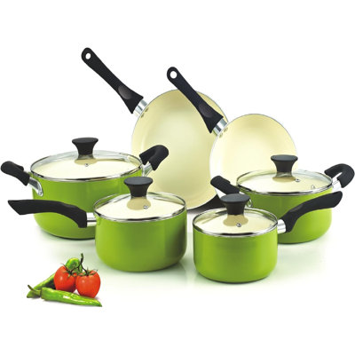 10 - Piece Non-Stick Aluminum Cookware Set