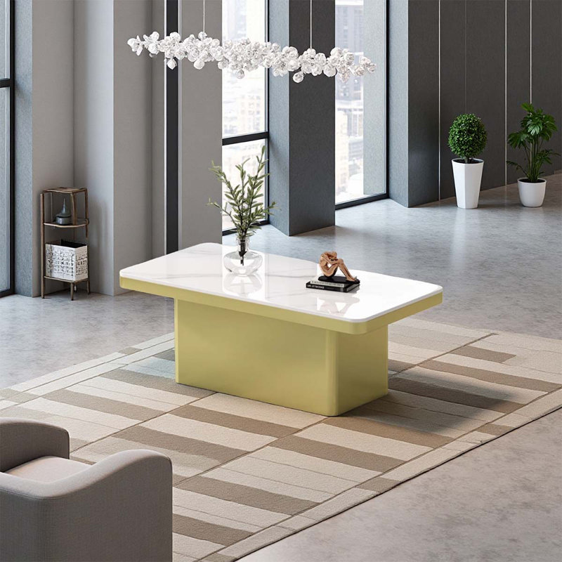 Table basse rectangulaire