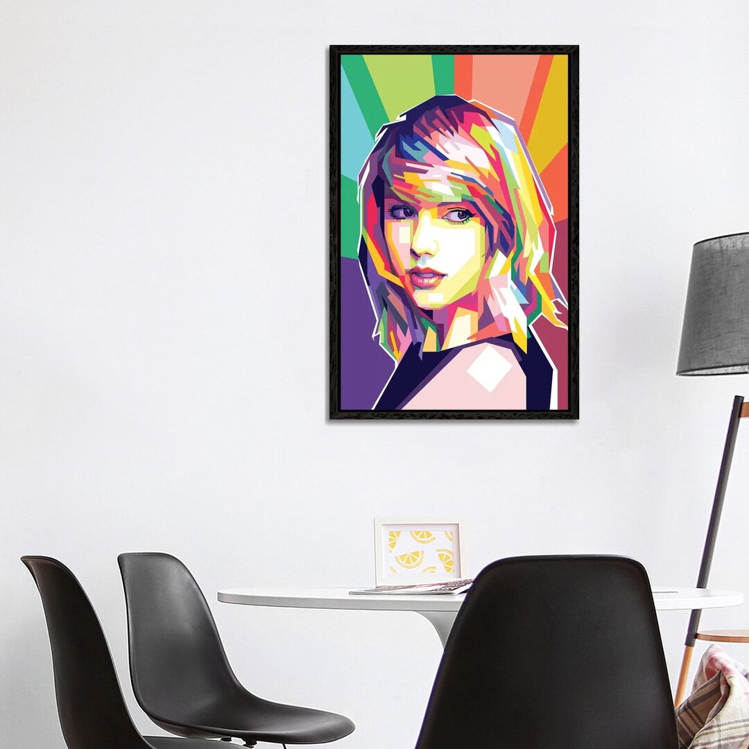 Leinwandbild - Grafikdruck „Taylor Swift” von Dayat Banggai