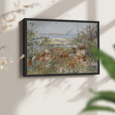Motif floral rétro-XXXII - reproduction encadrée