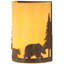 Rustic Lodge 2 - Light Flush Mounted Sconce