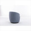 Fauteuil pivotant en tissu Teddy-107458080