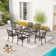 6 - Person Rectangular Outdoor Dining Set