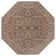 Hagerman Vintage Filigree Textured Weave Red/Beige Indoor/Outdoor Rug