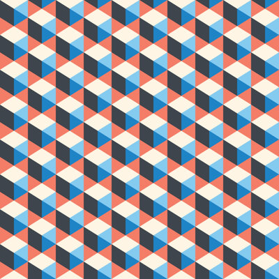 Abstract, Geometric background 1 Piece Wrapped Canvas Wall Art