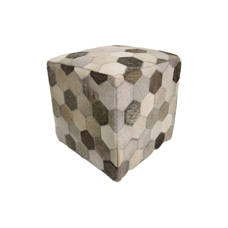Chelita Leather Ottoman