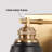 Dimmable Black Gold Bathroom Vanity Light (set of 2)-1402283407