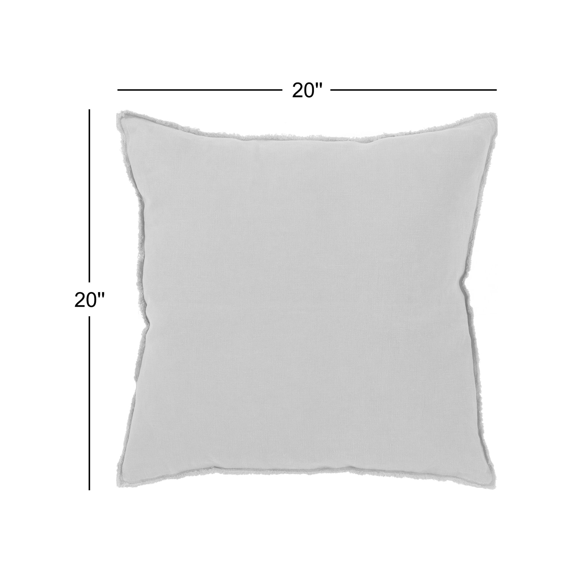 Filia Linen Throw Pillow, Midnight Blue
