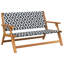 Solid Wood Acacia Outdoor Bench