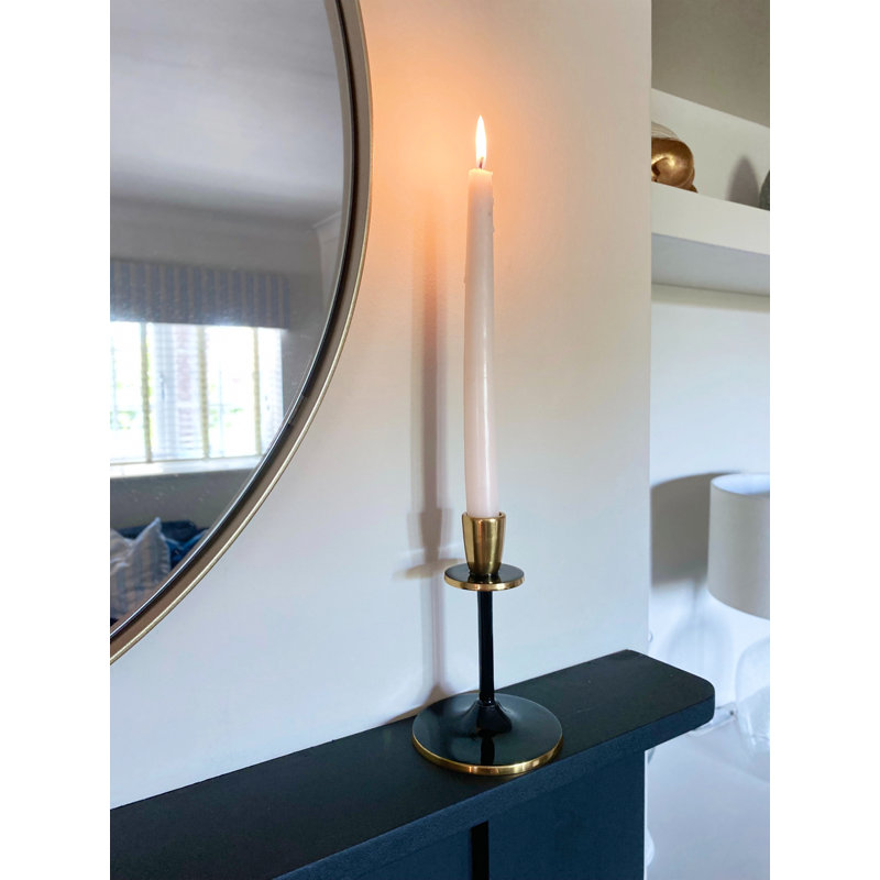 Metal Tabletop Tealight Holder, 15.5cm H x 10cm W x 10cm D