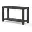 Console en bois massif Kaicey