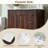 36" Freestanding Bathroom Vanity With Ceramic Sink-1809258602