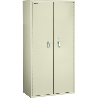 Armoire de rangement à double porte ignifuge