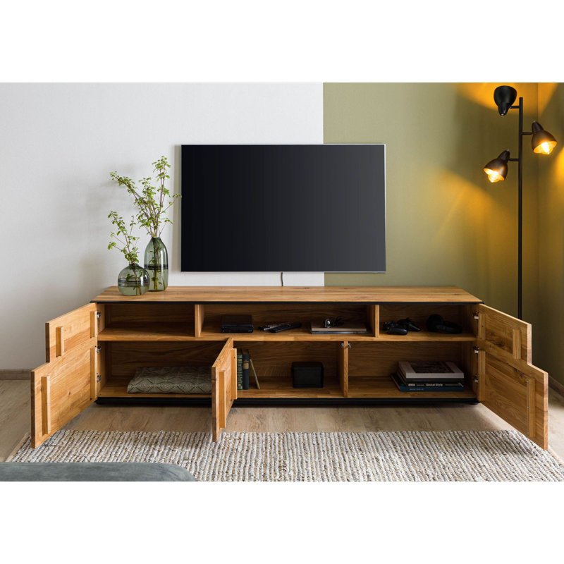 STARNBERG Unfinished TV Stand for TVs up to 65"