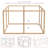 8-Panel Indoor Dog Playpen With Modular Panels And Wood Frame