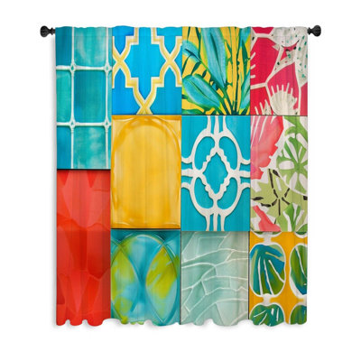 Bosichell Sheer Curtain Single Panel