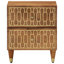 40cm W Solid + Manufactured Wood Bedside Table-101281142