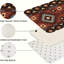 Tapis de cuisine 3 pièces Southwestern Aztec Tribal