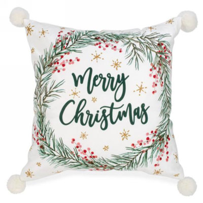 Housse de coussin carré Dyshaun