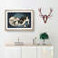Cat with Paper Lantern by Kobayashi Kiyochika - Picture Frame Graphic Art Print-55513641-55513640