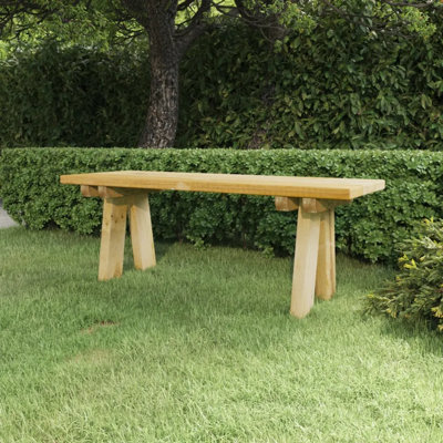 Berowalt Solid Wood Teak Outdoor Bench