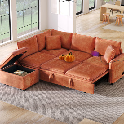 Upholstered 75.08 " Sofa Bed