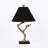 Branch With Birds Gold Metal Base Table Lamp (Set Of 2)